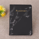 Passport Cover: Elegant World-Themed Travel Holder Gift