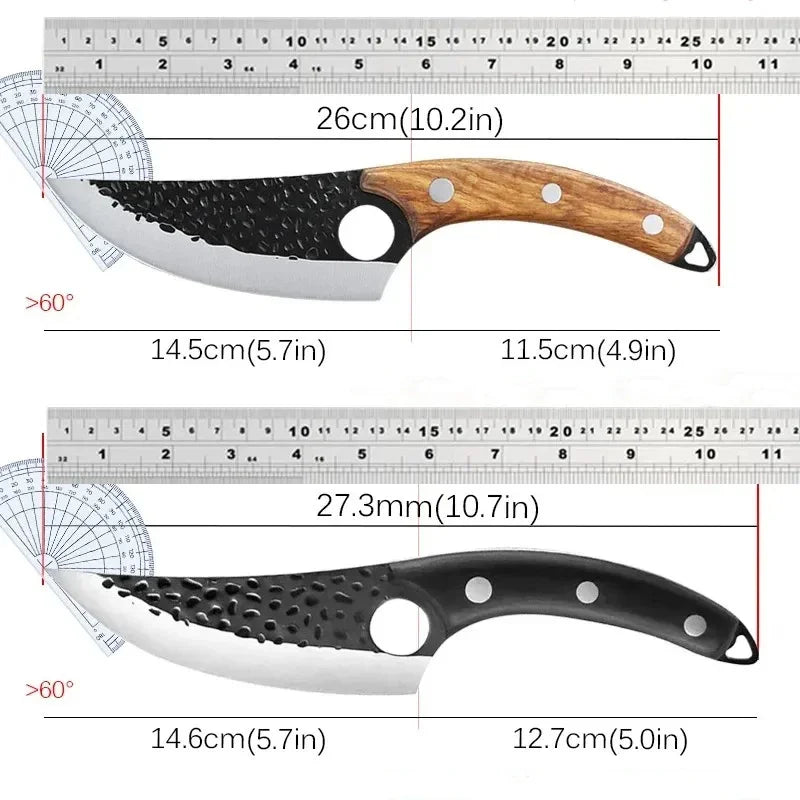 Professional Stainless Steel Boning Knife for Meat and Fish