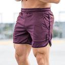 Men's Breathable Gym Workout Shorts for Bodybuilding Fit