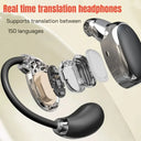 150 Languages Smart Translation Bluetooth 5.4 Headset Earbuds