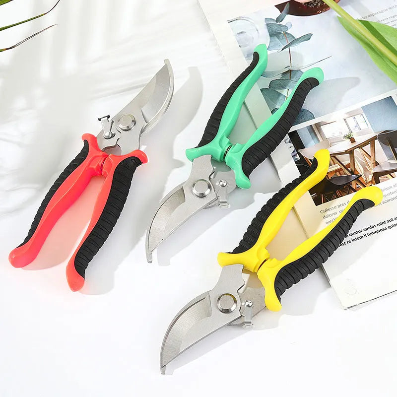 Garden Shears Strong Tree Shears Tin Shears Pruning Shears Garden Shears Household Florist Shears