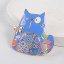 Animal Anime Enamel Brooch Pins Cute Fashion Jewelry Gift