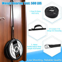 Multi-Section Door Anchor Strap for Resistance Bands System