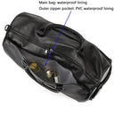 Big Capacity Genuine Leather Travel Bag For Men Women Stylish