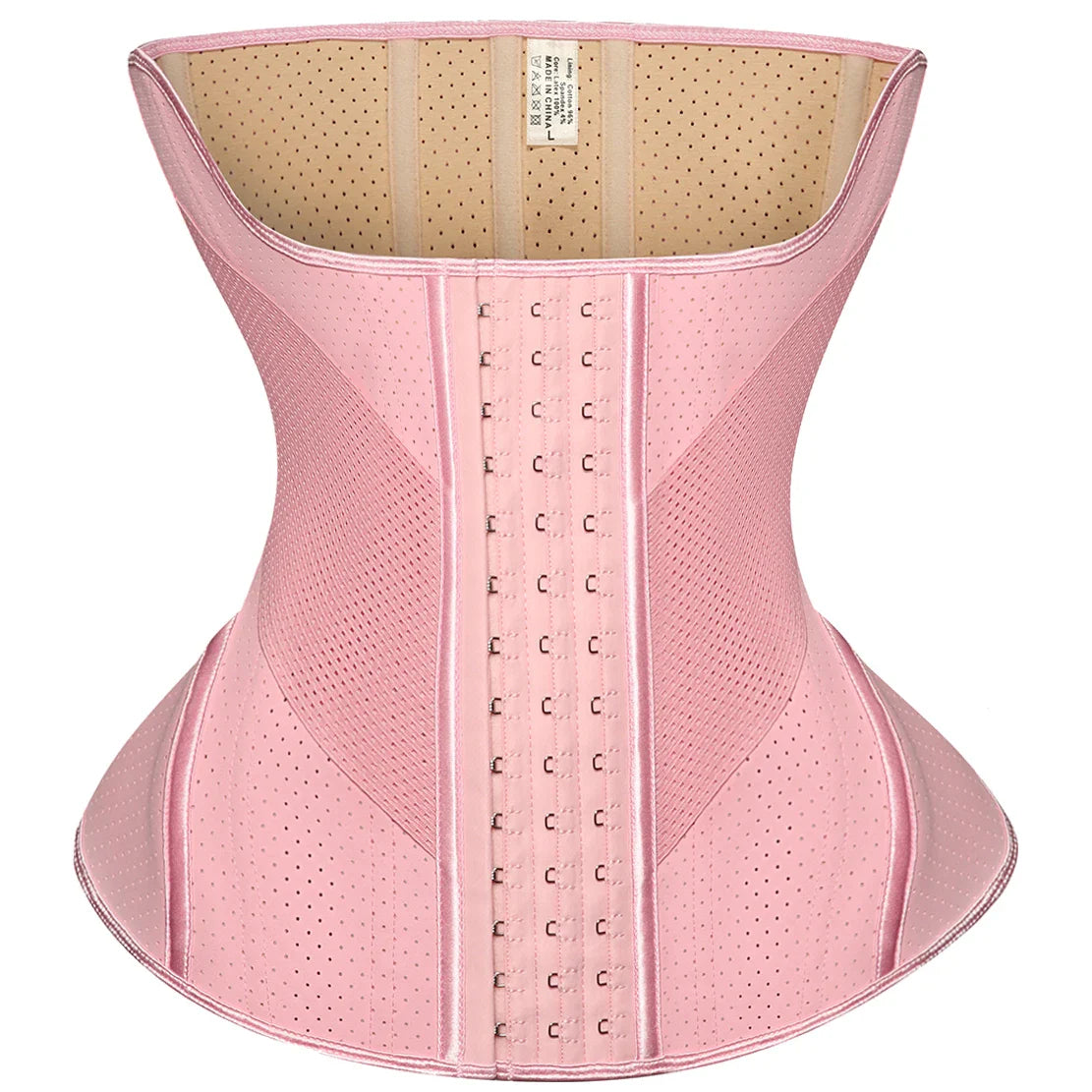 Sculpt Your Figure: Hourglass Corset Waist Trainer with 15 Steel Bones for Women