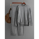 Two Piece Sets Womens Outfits Autumn Winter Knitwear N532