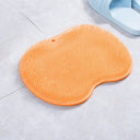 1 Pc Exfoliating Shower Massage Scraper Bath Mat Brush