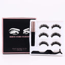 Magnetic Eyelash Kit with Synthetic Lashes for Glam Eyes