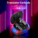 Portable Translation Headset 4 Modes 144 Languages Earbuds