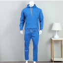 Men Cotton Printed Tracksuit 2PCS Set Hoodies Pants Casual