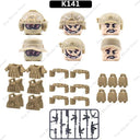 Military Special Forces Building Blocks: Combat Set & Accessories  ourlum.com Light Green  