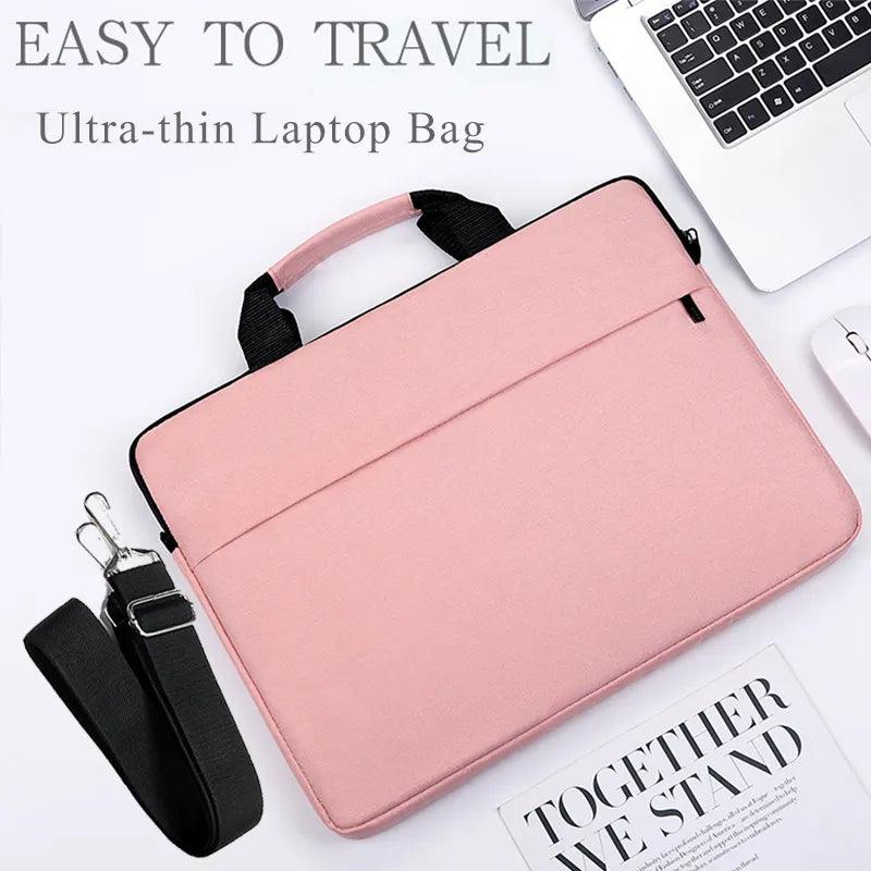 Elegant Office Laptop Bag for Women 13.3-17 Inch - Stylish and Functional Travel Computer Handbag  ourlum.com   