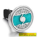 Tree of Life Refillable Car Air Freshener Clip Diffuser