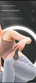 Mini Vibrating Fascia Gun Portable Silent Muscle Massager