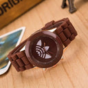 Women's Stylish Quartz Sports Watch with Silicone Band for Fashionable Ladies  ourlum.com Brown  