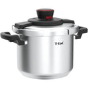 6.3 Quart Stainless Steel Pressure Cooker for Induction Cooking