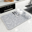 Super Antiskid Large Kitchen Absorbent Draining Mat