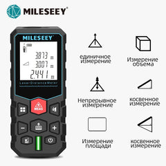 MILESEEY X5 Laser Tape Measure: Precision Laser Distance Meter