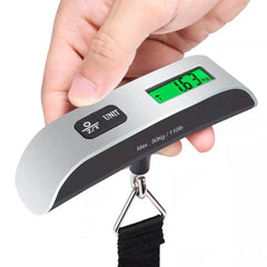 Portable Digital Luggage Scale LCD Display Hanging Suitcase Travel Weight Balance