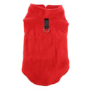 Cozy Fleece Pet Apparel Set for Small Breed Dogs - Spring/Summer Collection  ourlum.com Red XS 