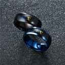 Smart Stainless Steel Multifunctional Ring For Couples Mood Changes Color