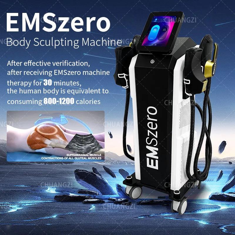 EMSzero RF Body Sculpt Machine Professional EMShape Neo Contouring 6500W DLS-EMSlim Hiemt EMS Muscle Stimulate Slimming Device