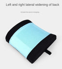 Breathable Memory Foam Lumbar Support Cushion for Car Office