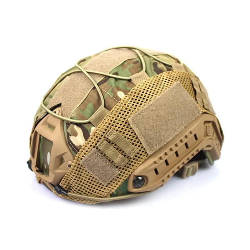 Fast Tactical Helmet Cover: Airsoft Paintball Military Gear  ourlum.com Sand-MC  