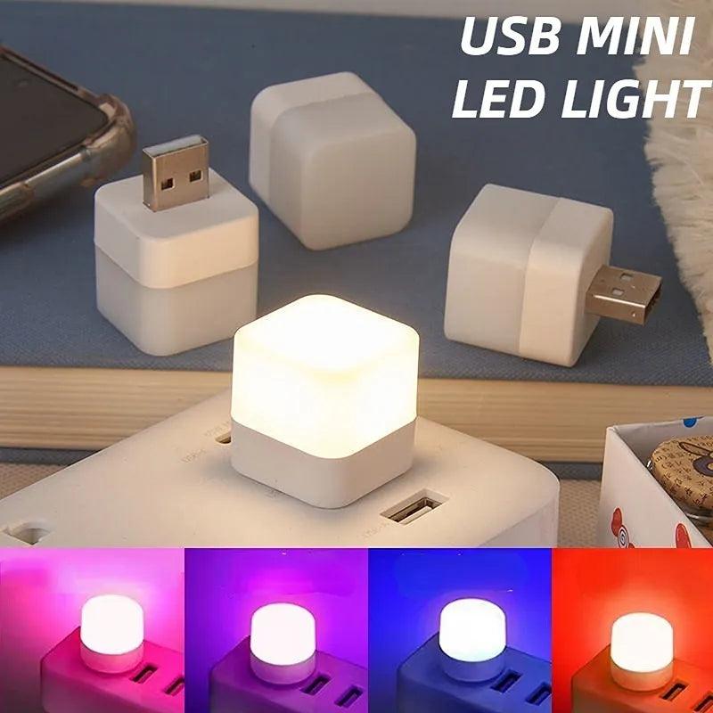 USB Night Light: Compact Mini Lamp for Reading & Travel  ourlum.com   