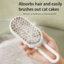 Steamy Dog Brush Electric Spray Cat Hair Brush 3 in1 Grooming Tool