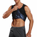 Men Body Shaper Sauna Heat Trapping Sweat Enhancing Vest