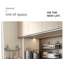 Punch-Free Suction Rack Wall-Mounted For Home Kitchen Storage