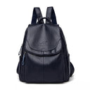 2023 Luxury Brand Women Backpack High Quality Leather Backpacks Travel Backpack Fashion School Bags for Girls mochila feminina  ourlum.com Blue  