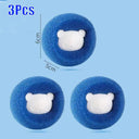 Magic Laundry Ball Kit: Efficient Pet Hair Remover & Clothes Cleaner  ourlum.com 3Pcs Blue  