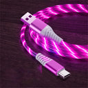 Flow Luminous USB Type C Cable 3A Fast Charging Data Cord