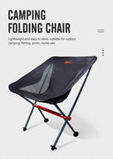 PACOONE Travel Ultralight Folding Chair Portable Moon Seat