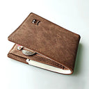 Leather Wallet: Stylish Men's Coin Purse with Minimalist Design