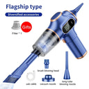 Wireless Vacuum Cleaner: Powerful & Portable Cleaning Solution  ourlum.com Blue 1 Pcs Filter  