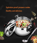 Universal Stainless Steel Pressure Cooker for Gas & Induction