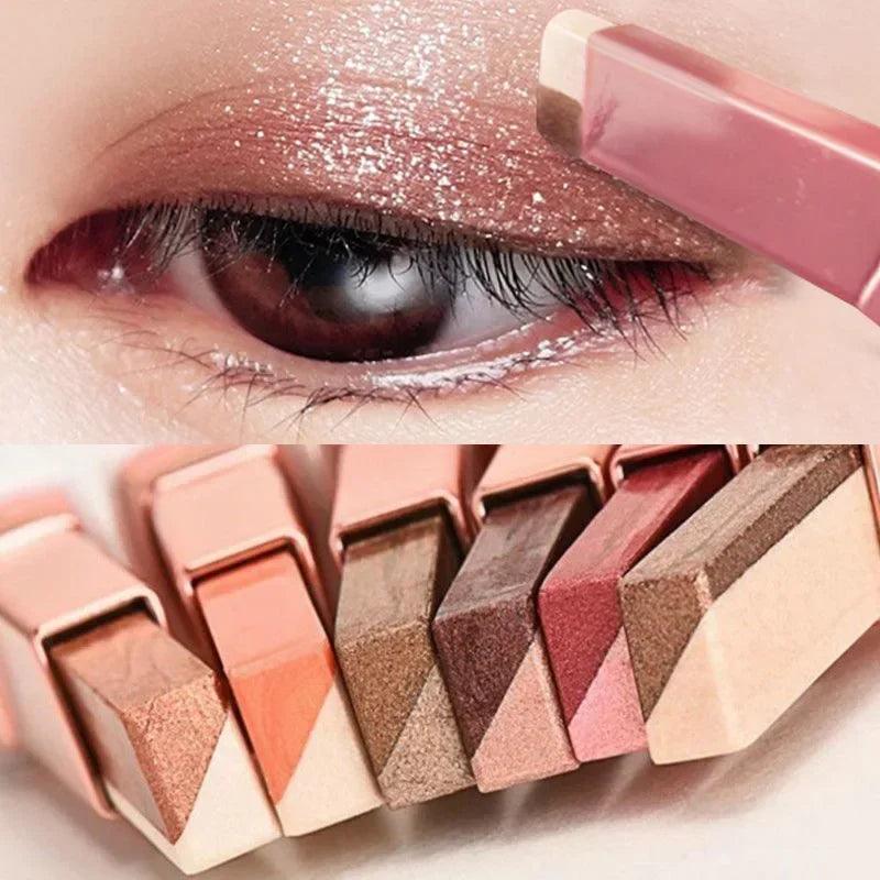 Shimmer Eyeshadow Pencil Stick: Sparkling Waterproof Beauty Tool