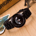 Women's Stylish Quartz Sports Watch with Silicone Band for Fashionable Ladies  ourlum.com   