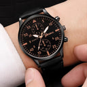 Luxury Men's Leather Watches Set for Elegant Style