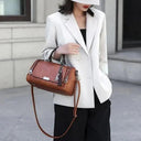 Yogodlns Tassel Handbag: Fashionable Shoulder Bag with Removable Strap  ourlum.com   