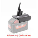 18V Lithium Battery Adapter for Dyson V6 V7 V8 Vacuum Compatible