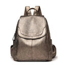 Women Large Capacity Backpack Purses High Quality Leather