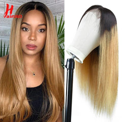 HairUGo Vibrant Straight Lace Front Human Hair Wigs: Customizable Luxury Styles