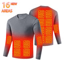 Ski Thermal Heated Underwear Winter Warm Underwear Men Women