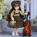 Customizable BJD Doll Interactive Dress-Up Toy with 3D Eyes