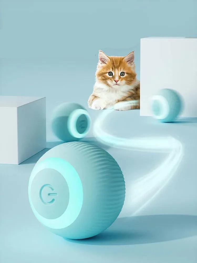 Interactive Smart Cat Toy for Active Felines: Enhance Playtime & Well-being  ourlum.com   