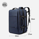 BANGE Waterproof Laptop Backpack Stylish Travel Bag 17.3 Inch